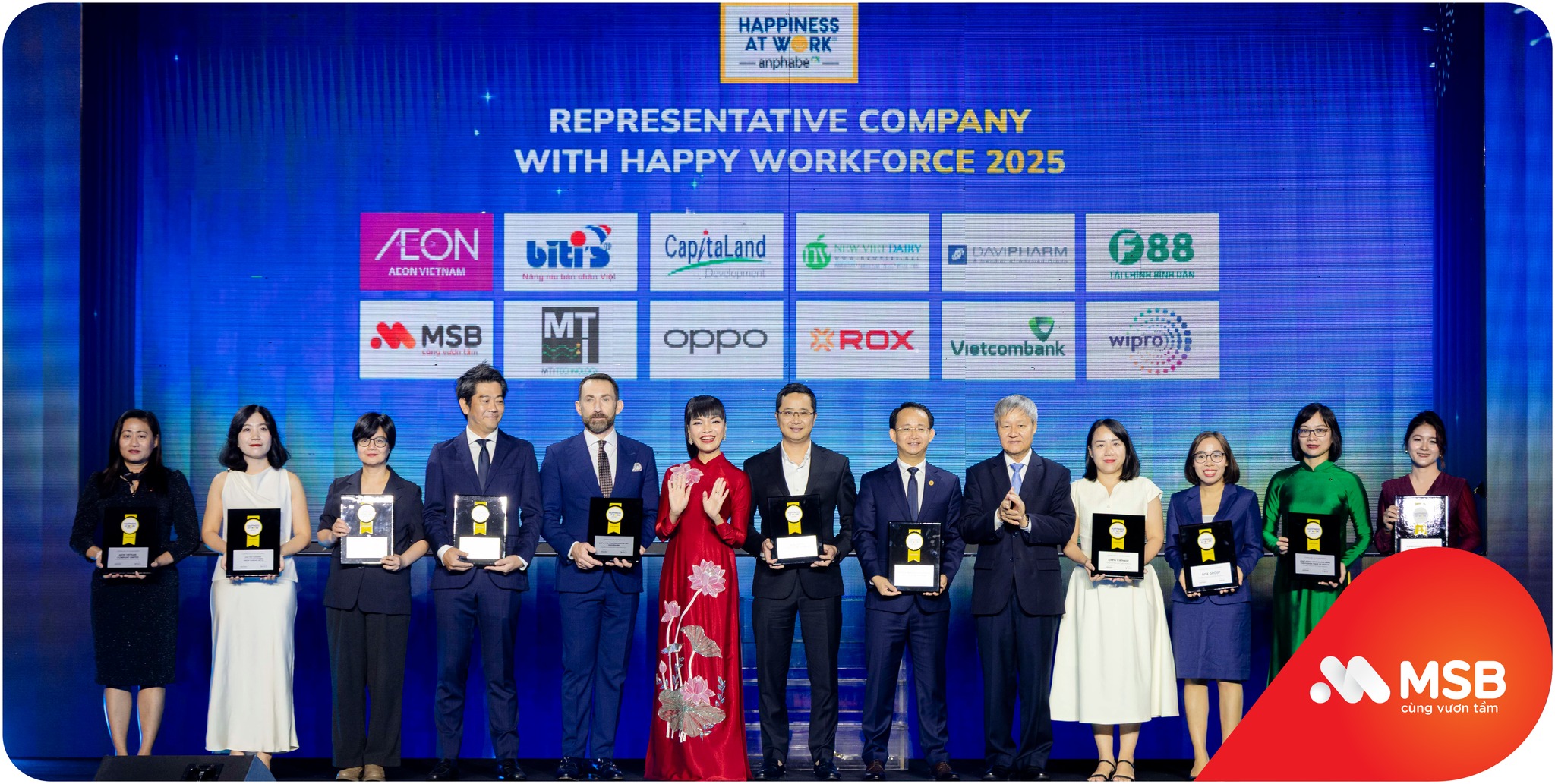 MSB đón nhận “cú đúp” giải thưởng về nhân sự từ Anphabe