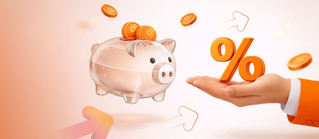 Tiết kiệm trả lãi ngay