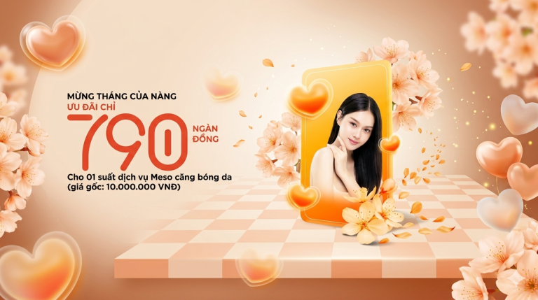 Thẩm mỹ viện Ngọc Dung ưu đãi chỉ 790.000 VNĐ cho 01 suất dịch vụ Meso căng bóng da – Hydra Luxury Premium (Bỉ) (giá gốc 10.000.000 VNĐ)