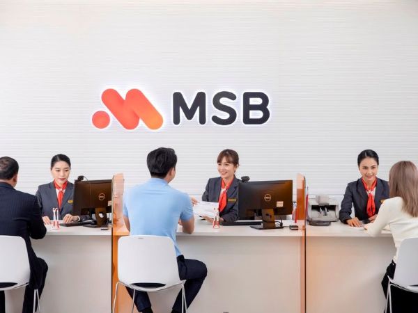 Ngân hàng MSB cung cấp dịch vụ minh bạch, tỷ giá giao dịch được niêm yết