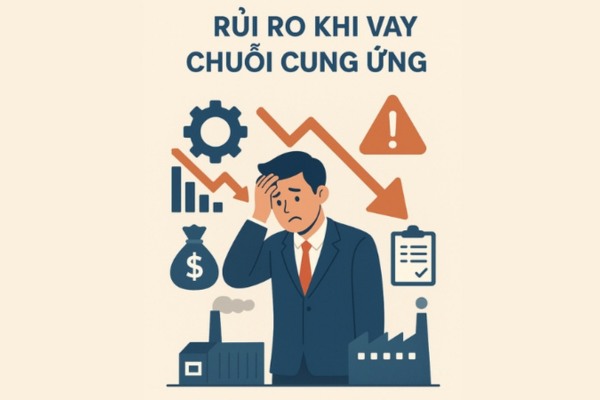 Ngân hàng giải ngân cho nhà cung cấp sau khi duyệt hồ sơ vay chuỗi cung ứng