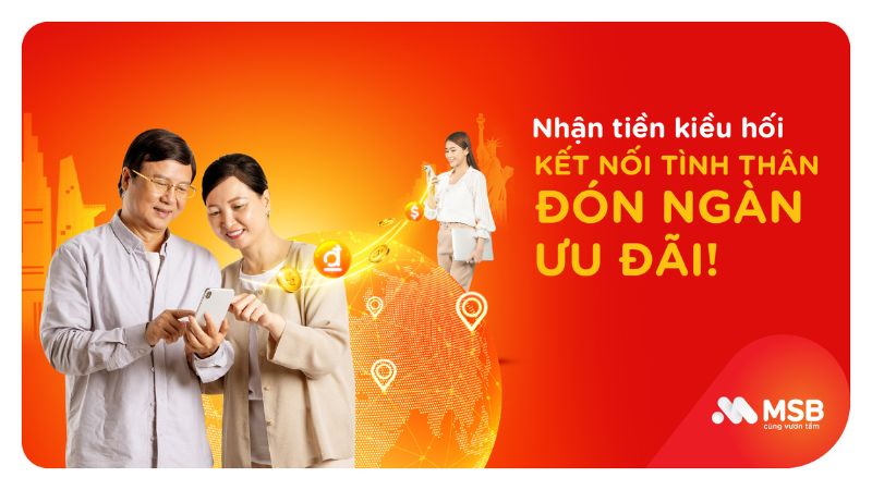 Nhận kiều hối qua ngân hàng vừa an toàn, nhanh chóng lại tiện lợi