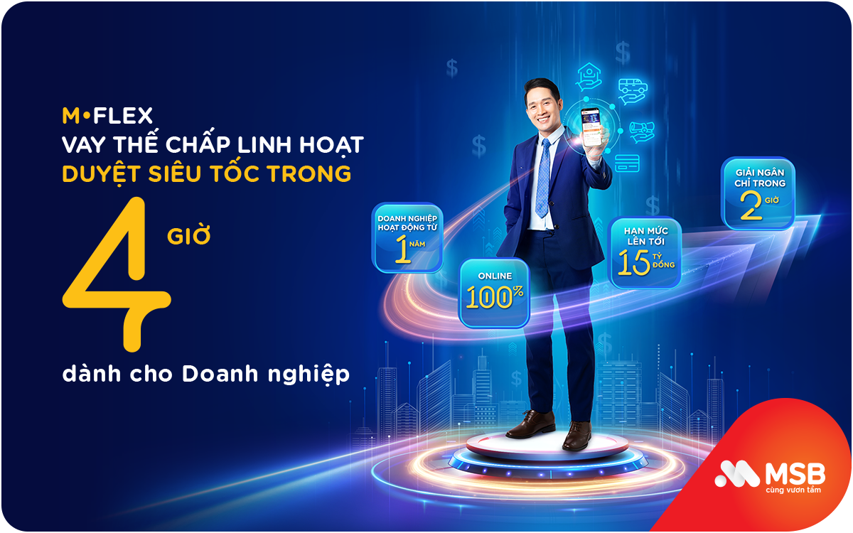 Mở tài khoản doanh nghiệp tại ngân hàng MSB, khách hàng được hưởng nhiều ưu đãi