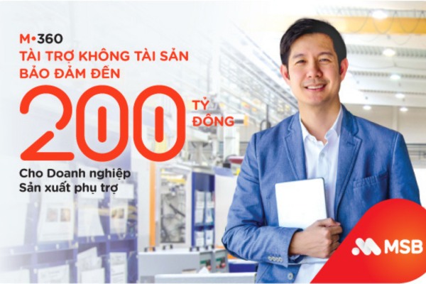 Vay tín chấp doanh nghiệp với hạn mức lên đến 15 tỷ đồng