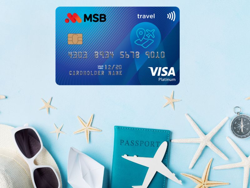 MSB Visa Signature thuộc phân khúc thẻ cao cấp