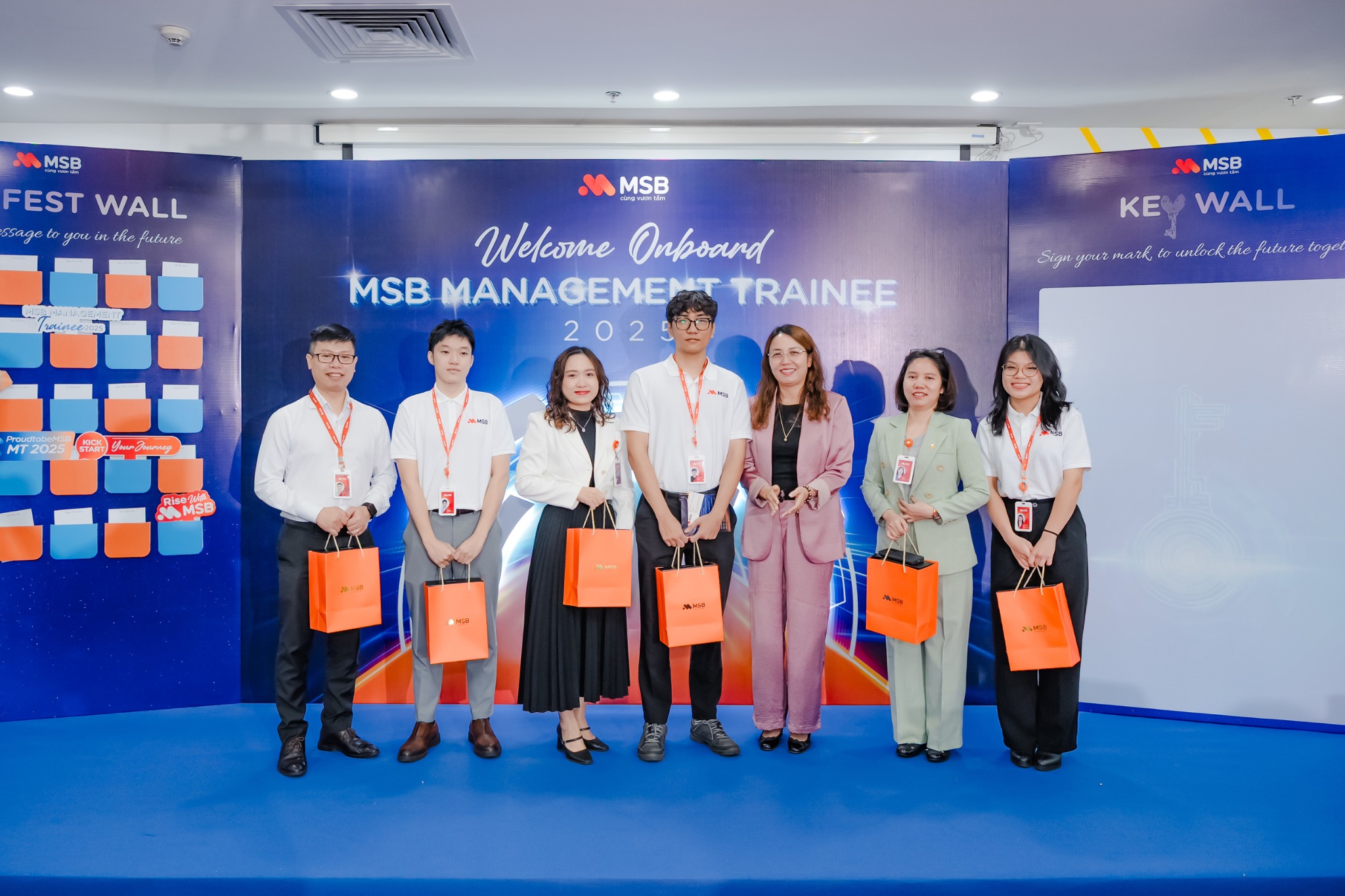 Lễ chào đón quản trị viên tài năng MSB 2025