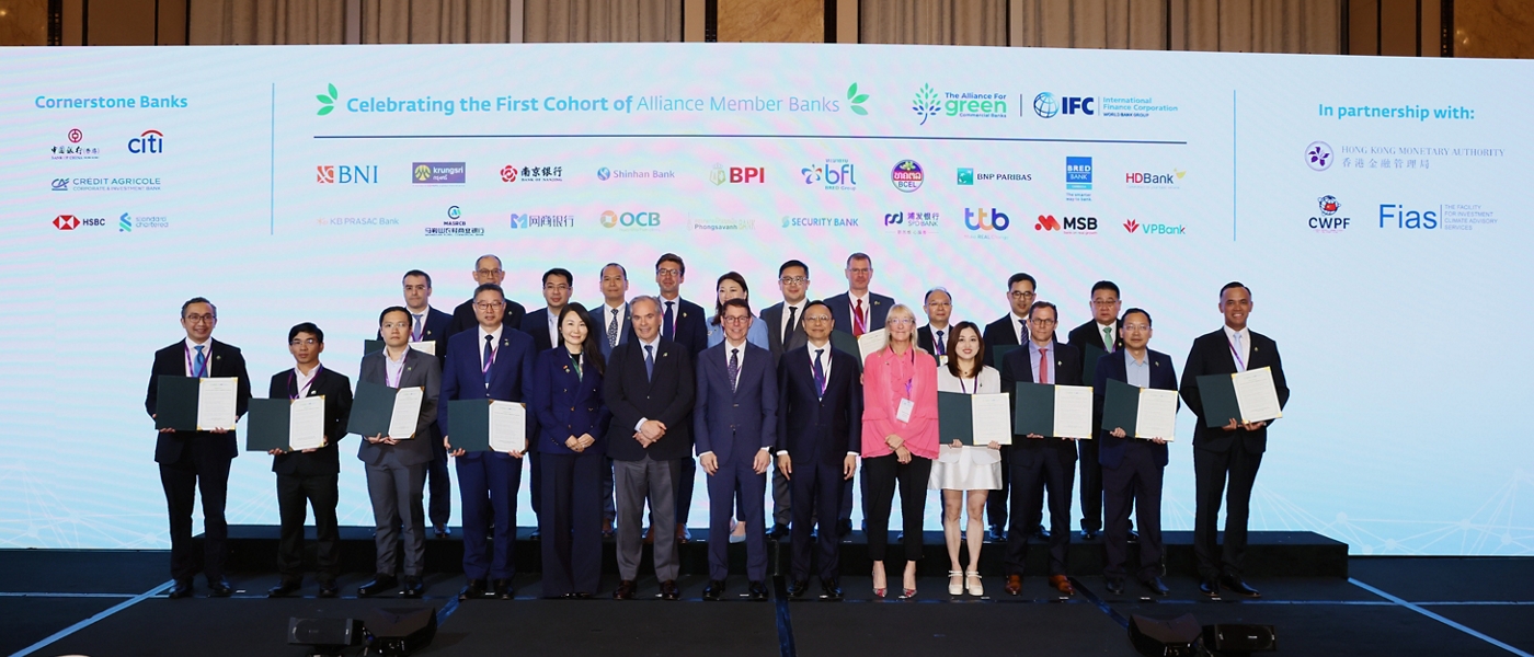 Liên minh Ngân hàng Thương mại Xanh của IFC Chào đón 20 Ngân hàng Hỗ trợ Chuyển đổi Ngân hàng Bền vững tại Châu Á – Thái Bình Dương