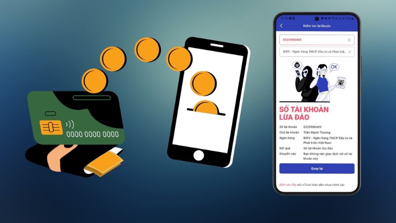 Hình thức chuyển khoản nhầm để yêu cầu người dùng hoàn tiền 